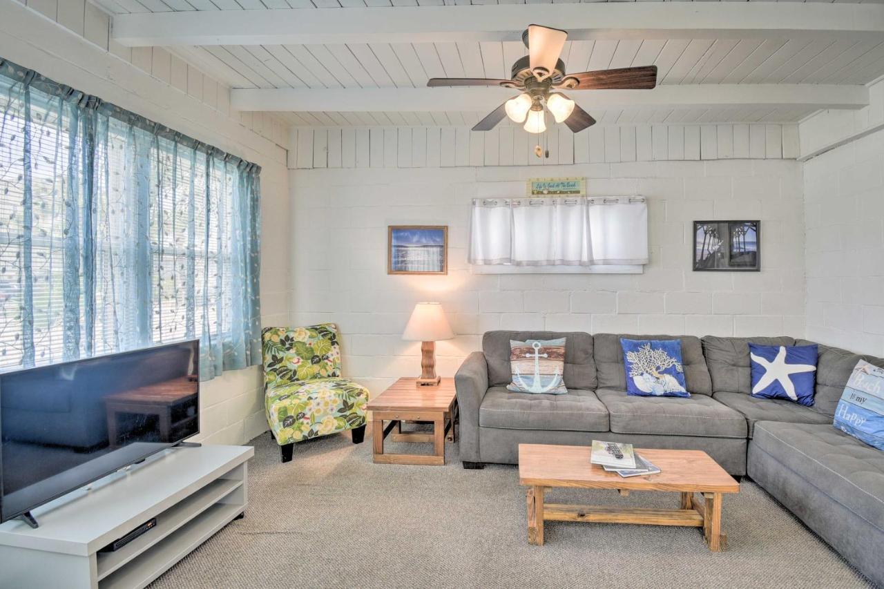 Bright Myrtle Beach Bungalow Steps To The Beach! Dış mekan fotoğraf