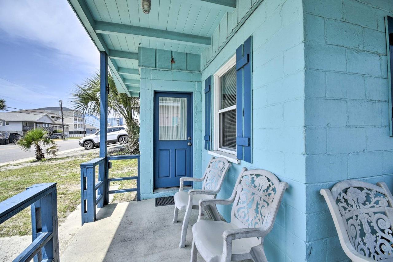 Bright Myrtle Beach Bungalow Steps To The Beach! Dış mekan fotoğraf