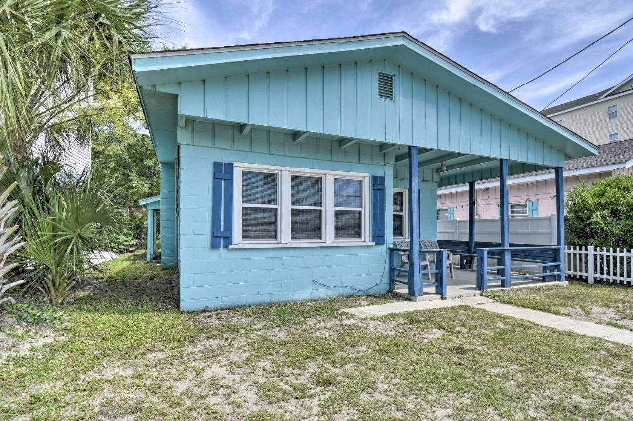 Bright Myrtle Beach Bungalow Steps To The Beach! Dış mekan fotoğraf