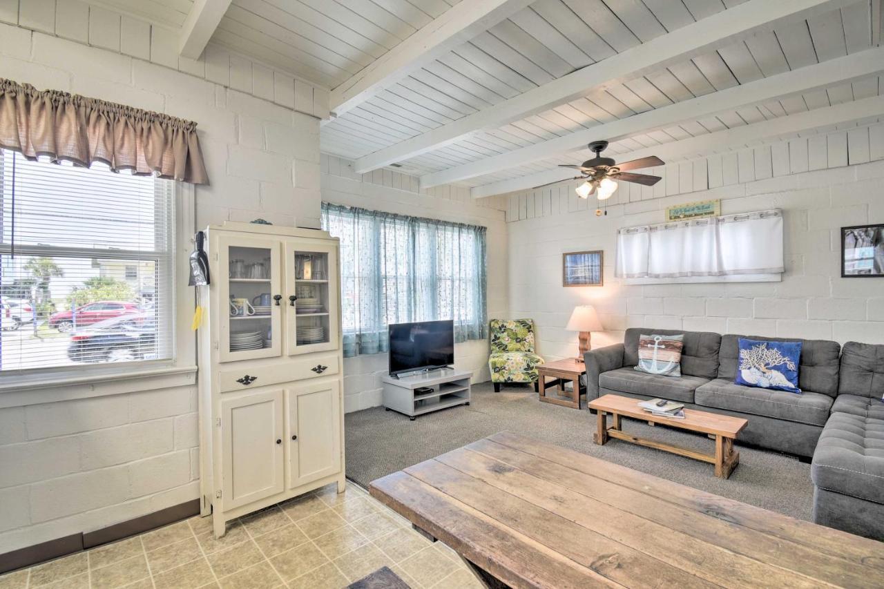 Bright Myrtle Beach Bungalow Steps To The Beach! Dış mekan fotoğraf
