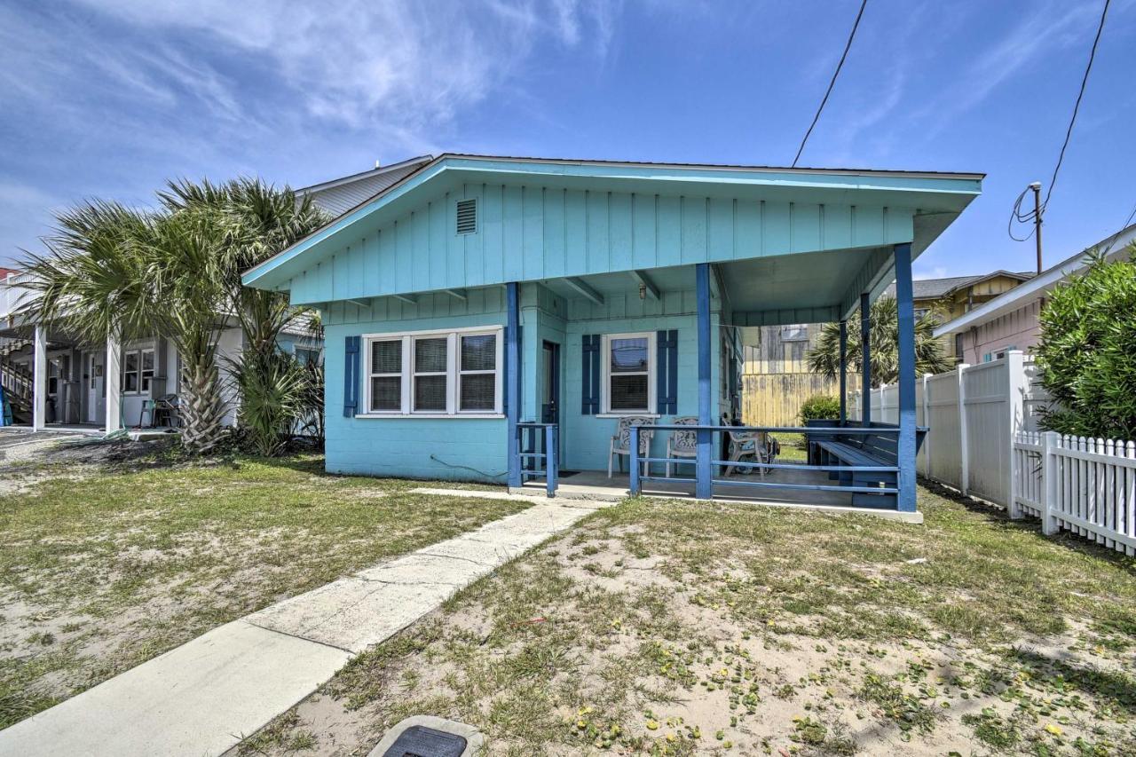 Bright Myrtle Beach Bungalow Steps To The Beach! Dış mekan fotoğraf