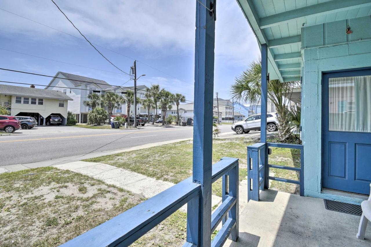 Bright Myrtle Beach Bungalow Steps To The Beach! Dış mekan fotoğraf